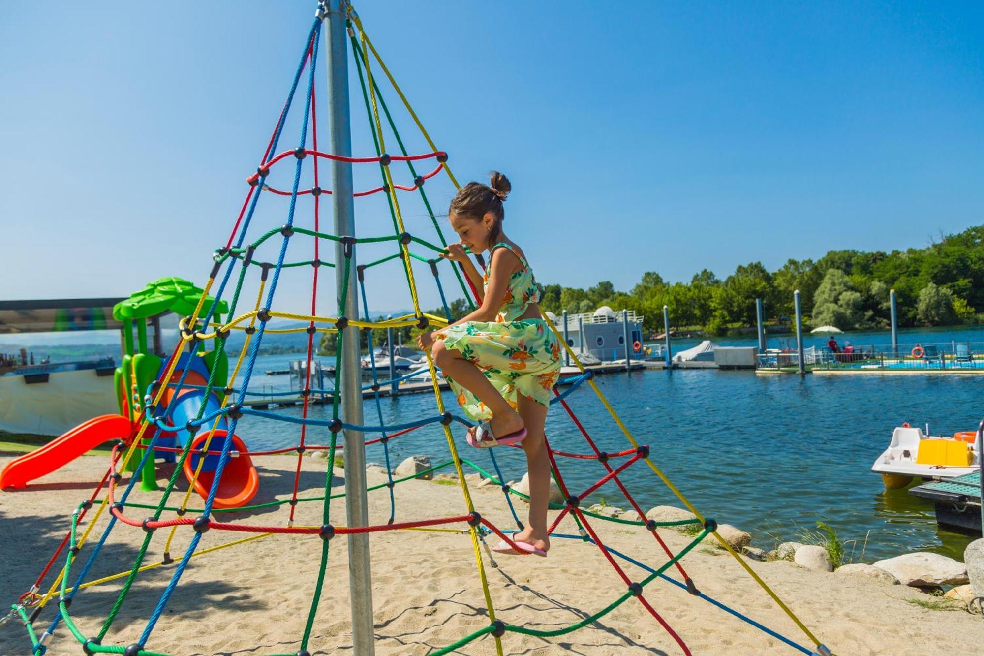 Camping Italia Lido Кастеллетто-сопра-Тичино Экстерьер фото