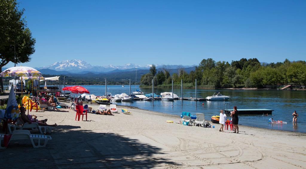 Camping Italia Lido Кастеллетто-сопра-Тичино Экстерьер фото